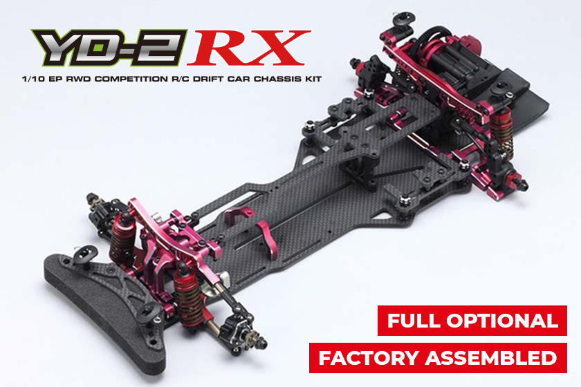 Yokomo YD-2RX Red Version RWD Factory Assembled “FULL OPTIONAL